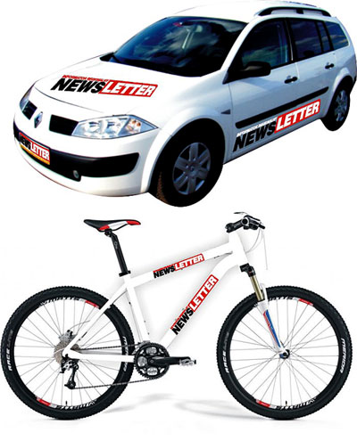 rower auto dystrybucja newsletter koszulkolandia 